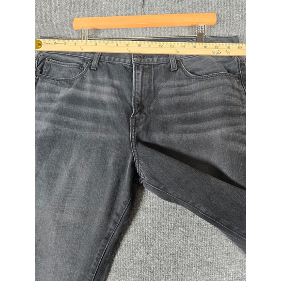 Lucky Brand Men Jeans 38x32 Authentic Skinny Dark Wash Denim Pants - Picture 4 of 9